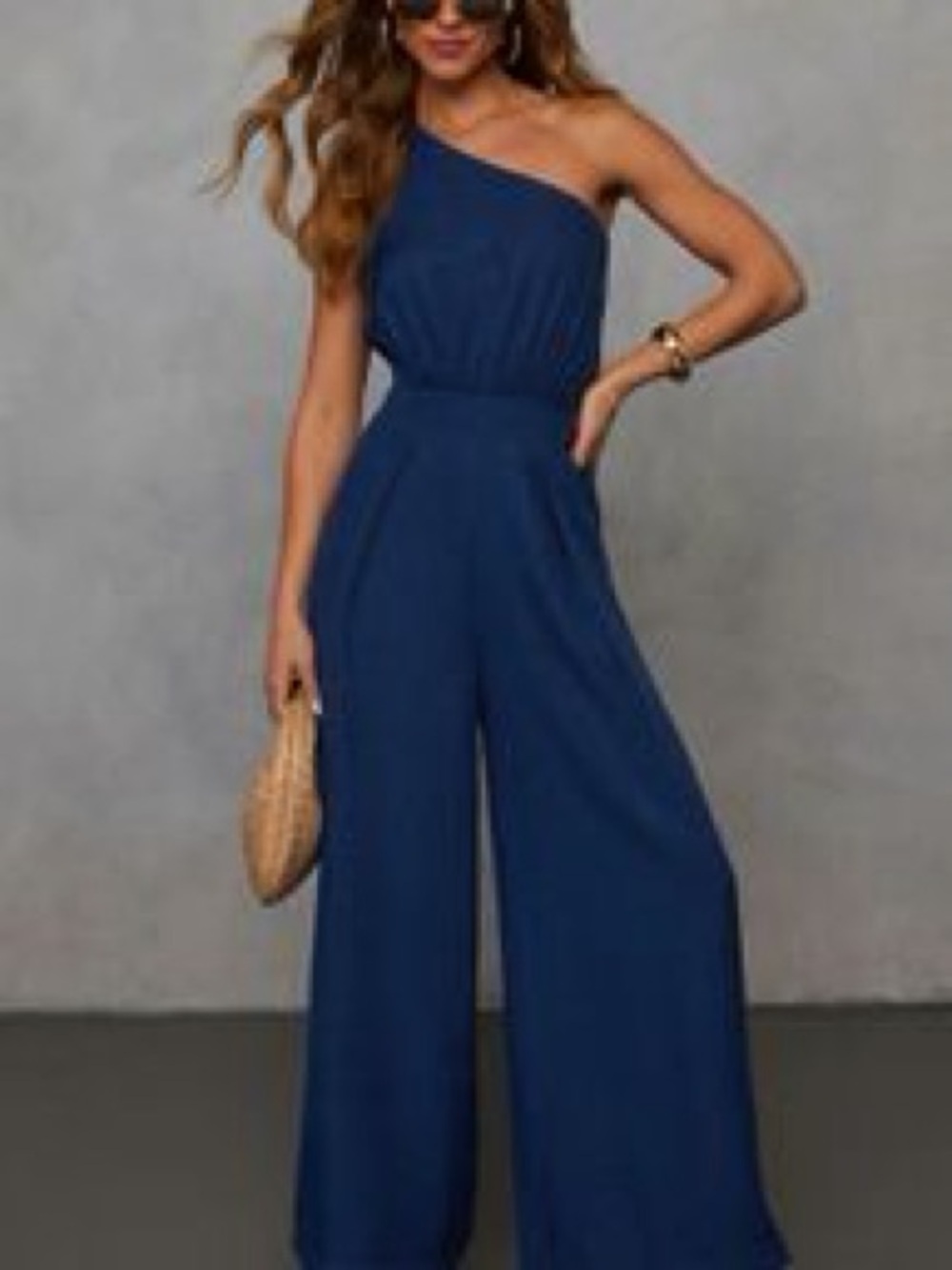 NWOT VICI Relax & Repeat One Shoulder
Jumpsuit
